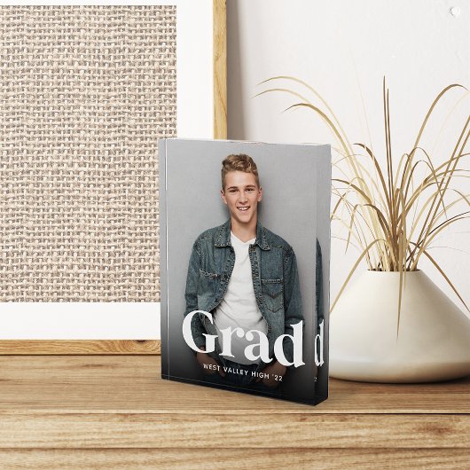 Bloc Photo Découpe graduée moderne | Graduation