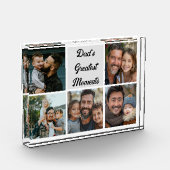 Bloc photo des plus grands moments de papa (Gauche)