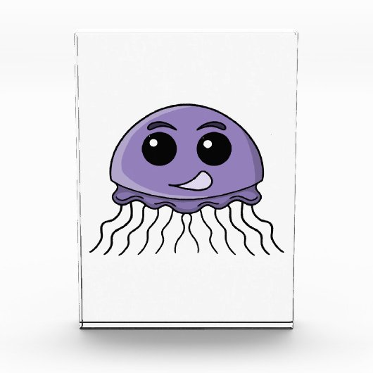 Bloc Photo Dessin animé ami en gelée de lilas (Devant)