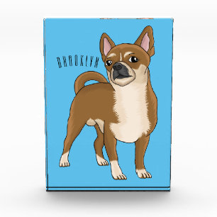 Bloc Photo Dessin de Chihuahua pour chien