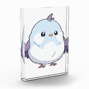 Bloc Photo Dessin d'oiseau Cute Kawaii Chubby - adorable Past