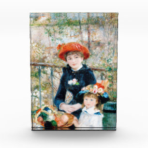 Bloc Photo Deux Sisters, On the Terrace Auguste Renoir