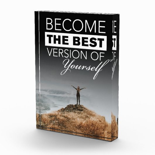 Bloc Photo Devenez la meilleure version de vous-même (Droite)