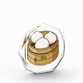 Bloc Photo Dim sum dessin animé (Gauche)