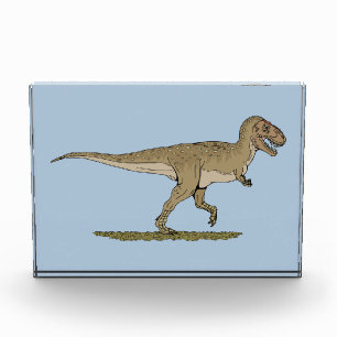 Bloc Photo Dinosaure crétacé Tyrannosaurus rex