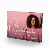 Bloc Photo Diplômé de script moderne (Droite)