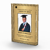 Bloc Photo Diplôme d'études collégiales Gold Custom