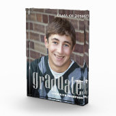 Bloc Photo Diplôme Typographie moderne Simple (Droite)