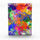 Bloc Photo Disco Ball Electricity Fluid Art (Devant)