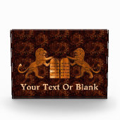 Bloc Photo Dix commandements et lions (Devant)