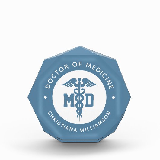 Bloc Photo Docteur en médecine sur mesure Docteur en médecine (Devant)