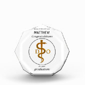 Bloc Photo Docteur en ostéopathie Diplôme Félicitations (Devant)