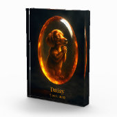 Bloc Photo Dog Memorial Photo Block - Dachshund  (Droite)