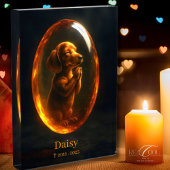 Bloc Photo Dog Memorial Photo Block - Dachshund 