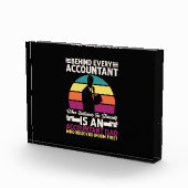 Bloc Photo Don comptable | Est Un Père Comptable (Droite)