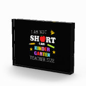 Bloc Photo Don de l'enseignant Je suis maternelle enseignant (Droite)