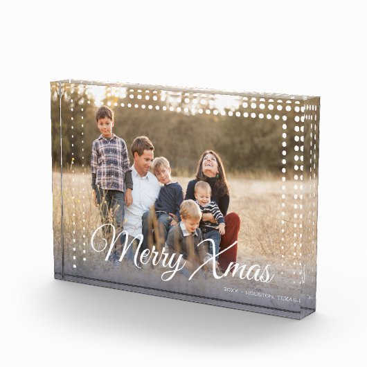 Bloc Photo Dot Frame Joyeux Noël (Droite)