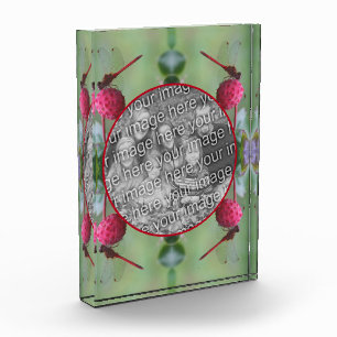 Bloc Photo Dragonfly On Dogwood Fruruits Créez votre propre