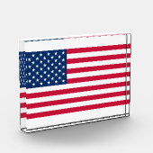 Bloc Photo Drapeau américain - États-Unis d'Amérique - Patrio (Gauche)