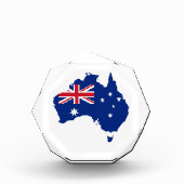 Bloc Photo Drapeau australien (Devant)