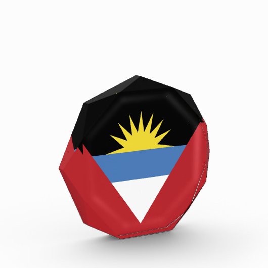 Bloc Photo Drapeau d'Antigua-et-Barbuda (Gauche)