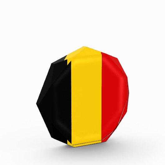 Bloc Photo Drapeau de Belgique (Gauche)
