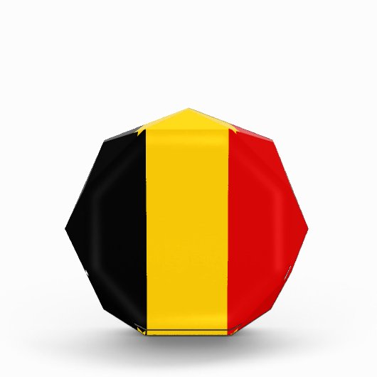 Bloc Photo Drapeau de Belgique (Devant)