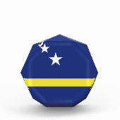 Bloc Photo Drapeau de Curaçao (Devant)