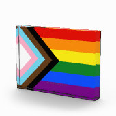 Bloc Photo Drapeau de fierté Progress Pride de SlipperyJoe si (Droite)
