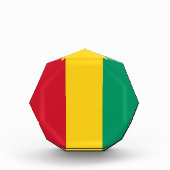 Bloc Photo Drapeau de Guinée (Devant)