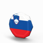 Bloc Photo Drapeau de la Slovénie (Droite)