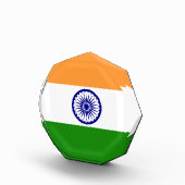 Bloc Photo Drapeau de l'Inde (Droite)