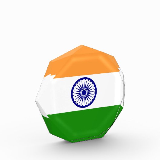 Bloc Photo Drapeau de l'Inde (Gauche)