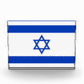 Bloc Photo Drapeau d'Israël (Devant)