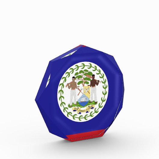 Bloc Photo Drapeau du Belize (Gauche)