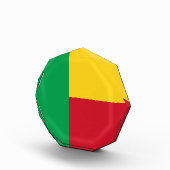 Bloc Photo Drapeau du Bénin (Droite)