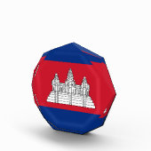 Bloc Photo drapeau du Cambodge (Droite)