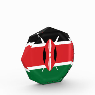 Bloc Photo Drapeau du Kenya