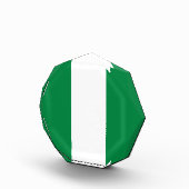 Bloc Photo Drapeau du Nigeria (Droite)