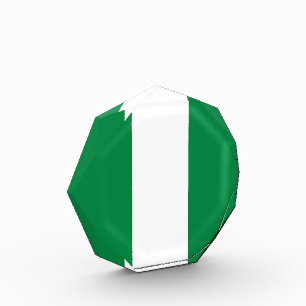 Bloc Photo Drapeau du Nigeria