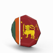 Bloc Photo Drapeau du Sri Lanka (Droite)