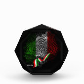 Bloc Photo Drapeau italien (Devant)