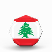 Bloc Photo Drapeau libanais (Devant)