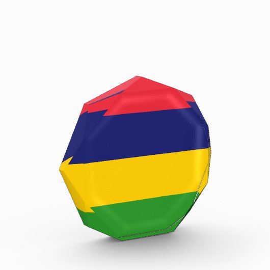 Bloc Photo Drapeau mauricien (Gauche)