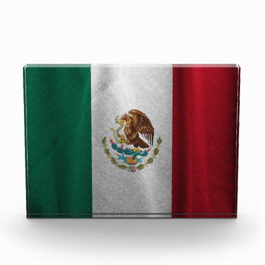 Bloc Photo Drapeau mexicain (Devant)