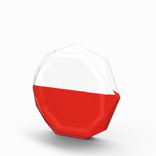 Bloc Photo Drapeau polonais (Droite)