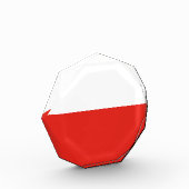 Bloc Photo Drapeau polonais (Gauche)