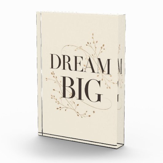 Bloc Photo Dream Big (Droite)