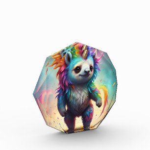 Bloc Photo Dreamy Slothicorn : Un Imaginaire Rainbow Baby,