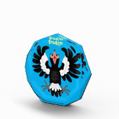 Bloc Photo Drôle dessin animé de Magpie australienne (Droite)